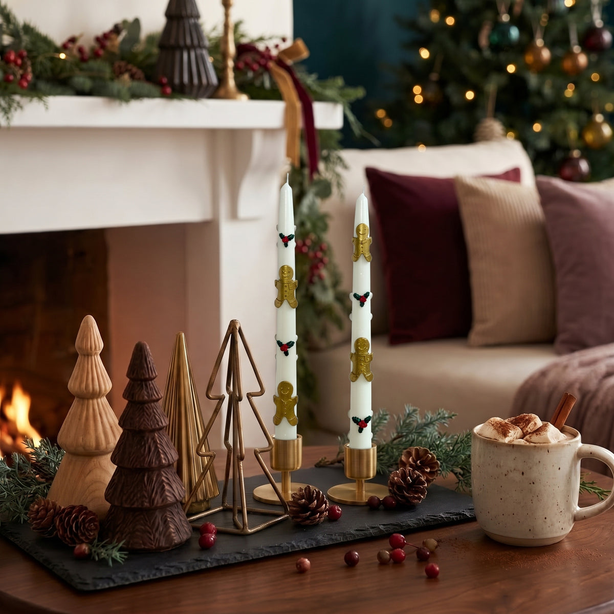 Gingerbread Tapers