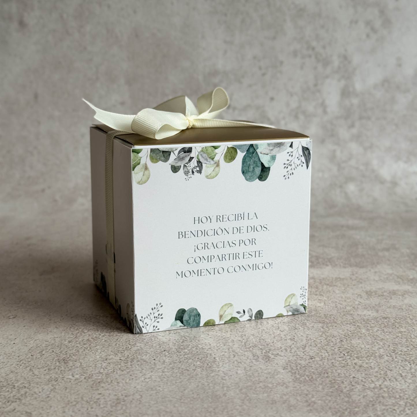 Tin Candle Dorada 8oz