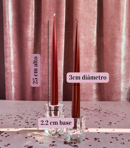 Red Taper Candles