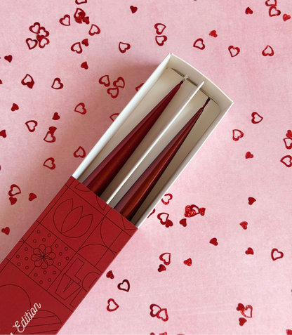 Red Taper Candles