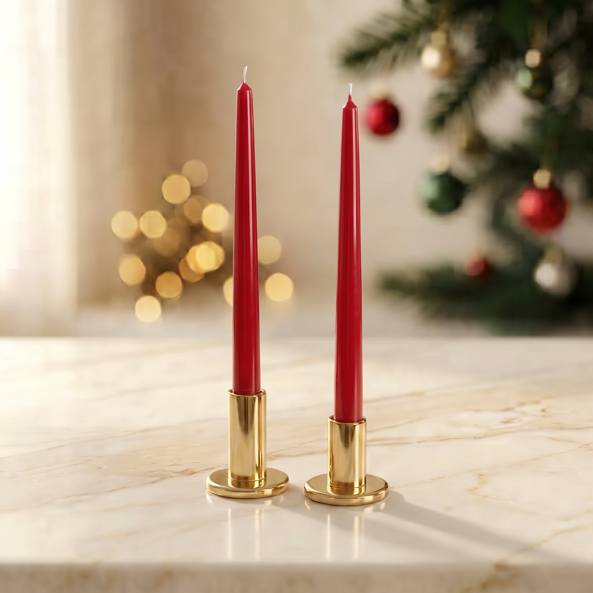Winter Tapers (Velas Cónicas)