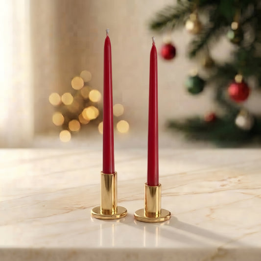 Winter Tapers (Velas Cónicas)